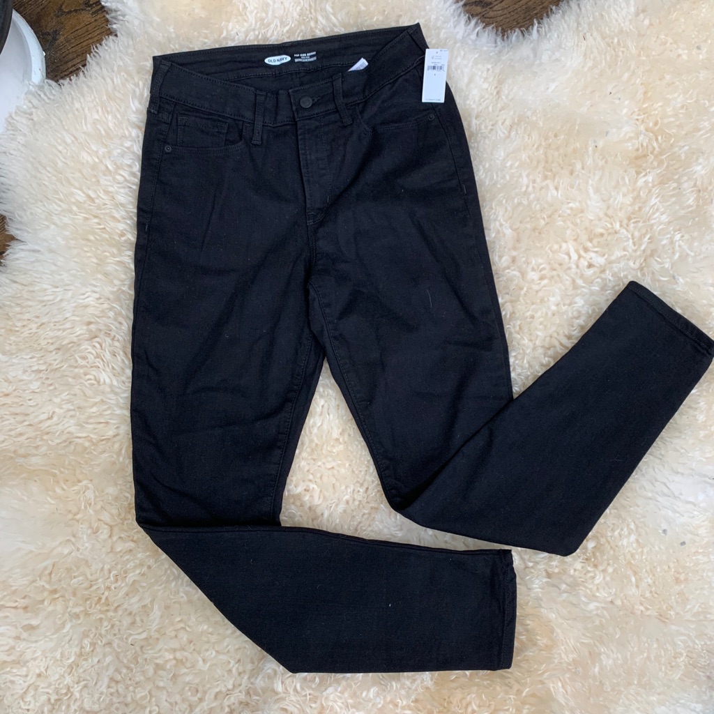 Nwt Old Navy Highrise Jeans- Black
